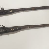 Стара кремъчна пушка , снимка 1 - Антикварни и старинни предмети - 45374766