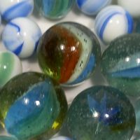 колекция ретро стъклени топчета , снимка 4 - Колекции - 45585670