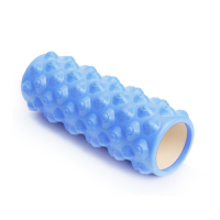 Фоумролер (Foam roller) с релефна повърхност за дълбок масаж. , снимка 3 - Йога - 45007197