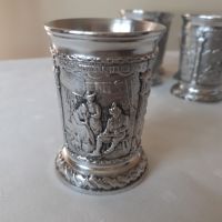 Кана и чаши за ракия от калай Antik*Vintage, снимка 10 - Антикварни и старинни предмети - 45096057