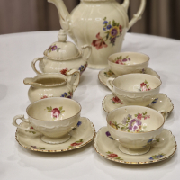 Schwarzenhammer German porcelain tea set - Сервиз за чай от немски порцелан, снимка 1 - Други ценни предмети - 45027832