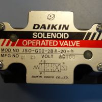Хидравличен разпределител DAIKIN JSO-G02-2BA-20-N solenoid operated valve 100V, снимка 2 - Резервни части за машини - 45239467