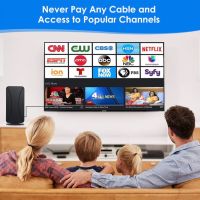 HDTV антена Вътрешна/външна/4K/Ultra HD/стари телевизори/усилвател/Smart TV 360° приемане, снимка 6 - Приемници и антени - 46169924