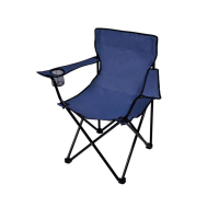 Сгъваем стол, с калъф за пренос, 54x54x85см, 90кг, син, снимка 1 - Къмпинг мебели - 44986378