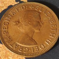 Монети Великобритания 1 пени, 1961 - 1967 година, снимка 8 - Нумизматика и бонистика - 43896293