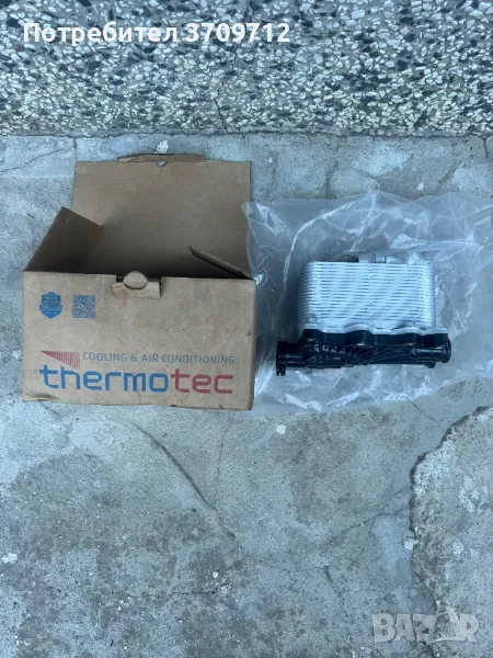 маслен радиатор, двигателно масло THERMOTEC D4B008TT BMW E60, снимка 1