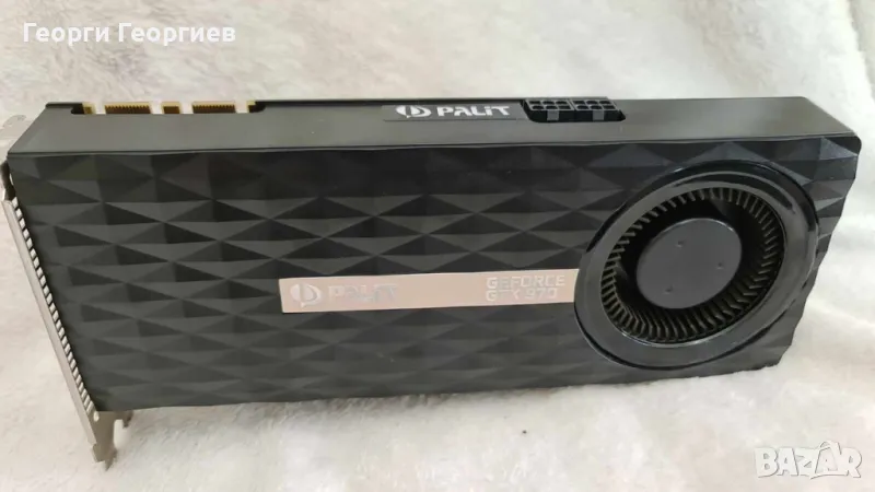 Видео карта GeForce GTX 970, Palit, 4GB GDDR5, снимка 1