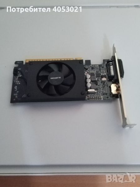 GIGABYTE GeForce GT 710 2GB GDDR5 64bit (GV-N710D5-2GL)

, снимка 1