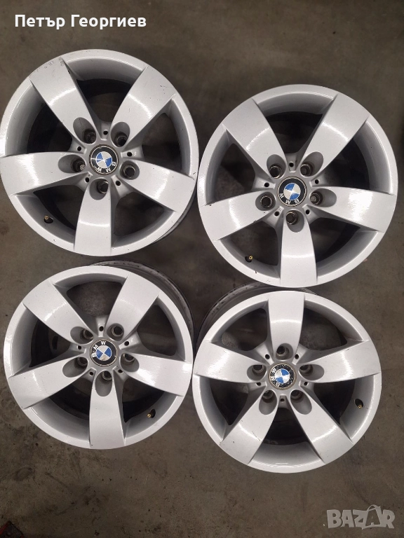 ОРИГИНАЛНИ АЛУМИНИЕВИ ДЖАНТИ ЗА BMW СТИЛ242- 5х120х72.6-16 цола, снимка 1