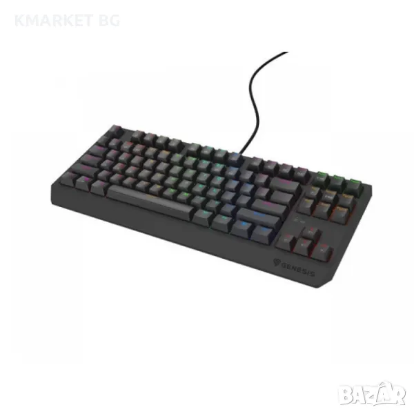 TRUST GXT 834 Callaz TKL Mechanical Illuminated Keyboard US Геймърска Клавитура, снимка 1