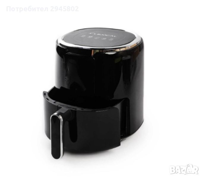 Еър фрайър Lexical Airfryer LAF-3026-1/2, 1300W 4.5L бял/черен, снимка 1