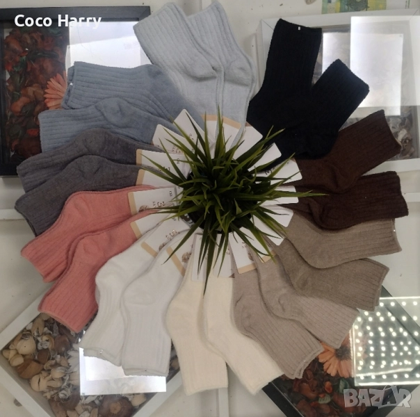 Уникални детски чорапки 95% кашмир, снимка 1