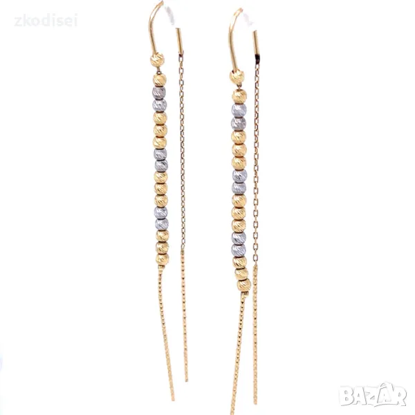 Златни обеци 2,50гр. 14кр. проба:585 модел:31571-2, снимка 1