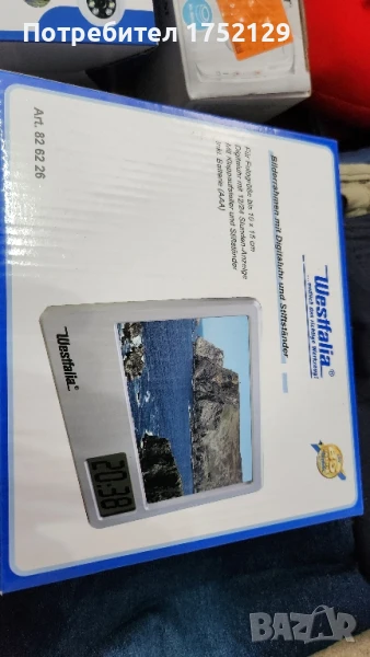 Фото Рамка със Часовник, снимка 1