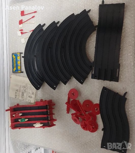 Стара БГ състезателна игра с мотори Мотописта 70-те, снимка 1