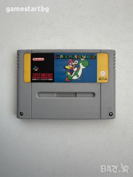 Super Mario World (SNES) Super Nintendo Entertainment System, снимка 1