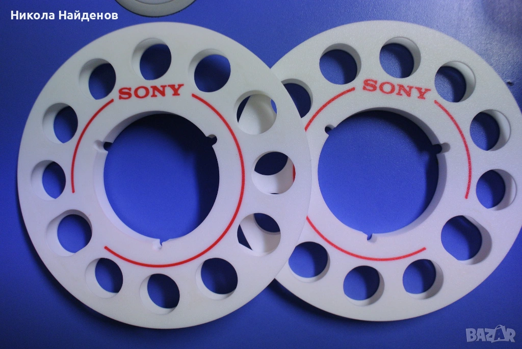 Ролки 18см за ролков магнетофон, снимка 1