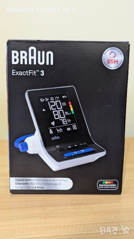 Апарат за кръвно Braun ExactFit 3, снимка 1