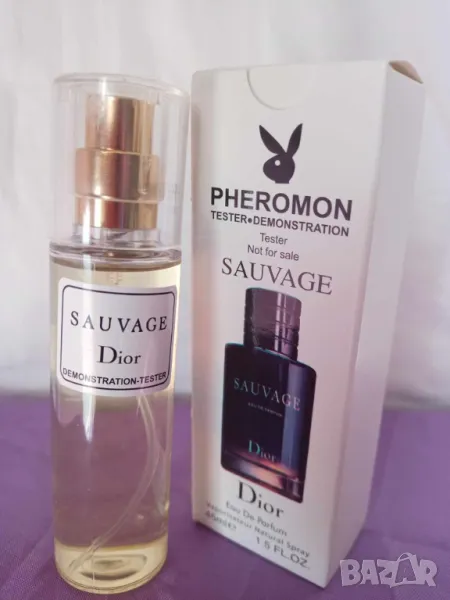 Мини парфюм тестер Dior SAUVAGE 45 мл. с дълготраен аромат, снимка 1