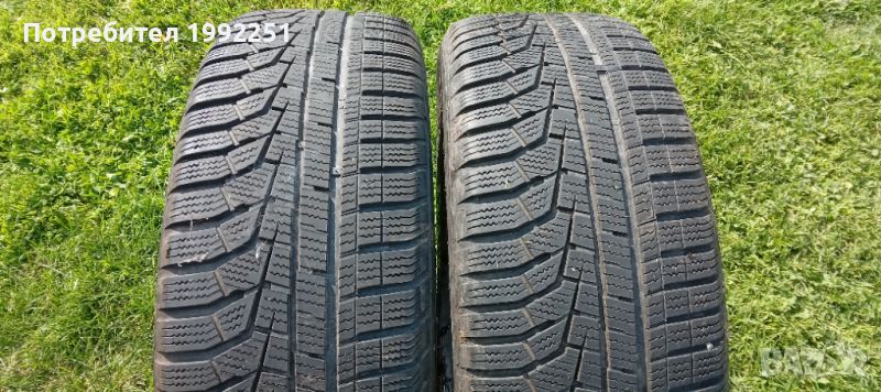 2бр зимни гуми 205/60R16. Hankook WinterIceptEvo2. DOT 2220. 5mm дълбочина на шарката. Цената е за 2, снимка 1