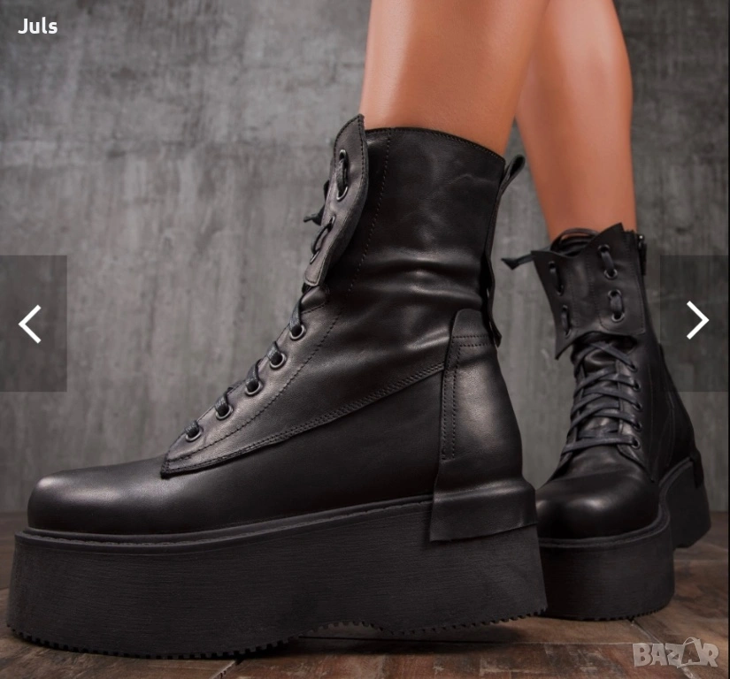 Боти естествена кожа , снимка 1
