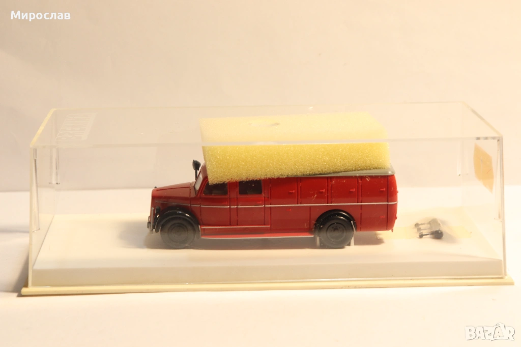 BREKINA H0 1/87 MAGIRUS ПОЖАРНА КАМИОН МОДЕЛ, снимка 1