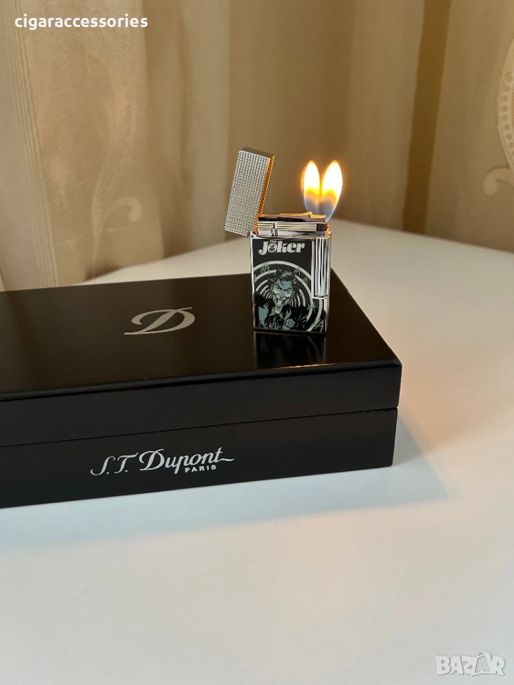Запалка S.T. Dupont Joker – 2 пламъка, снимка 1
