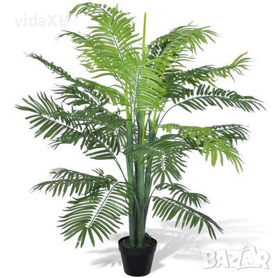 Изкуствена финикова палма в саксия 130 см（SKU:241356, снимка 1