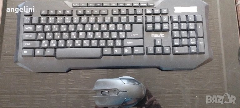 Havic wireless клавиатура и мишка, снимка 1