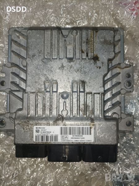 Компютър двигател / ECU 9678686080 / S180075002L за Peugeot и Citroen 1.6 HDI, снимка 1