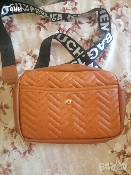 Нова Кожена Дамска Чанта , снимка 1