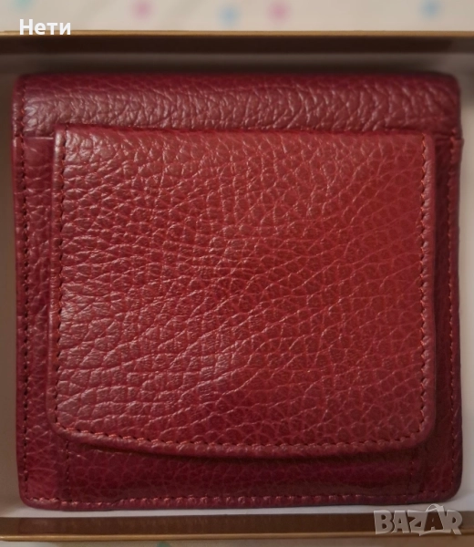 Дамско портмоне от естествена кожа , снимка 1
