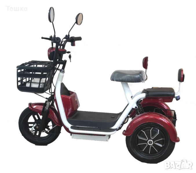 РАЗПРОДАЖБА Електрически триколки EcoWay ПОСЛЕДНИ бройки, снимка 1