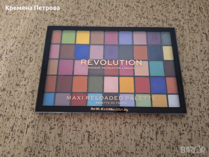 Сенки за очи Makeup Revolution Maxi Reloaded Palette, снимка 1