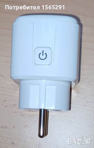 Смарт контакт/Умен контакт/WiFi Smart Plug  20А с наблюдение на разхода на енергия (Power Monitor), снимка 1