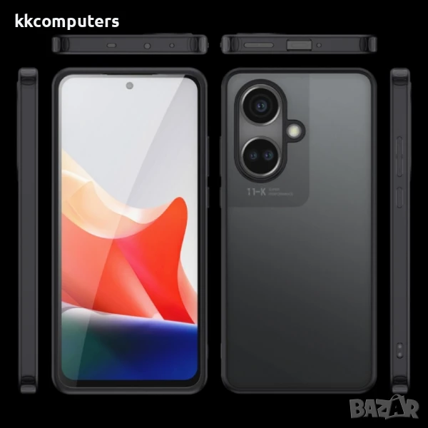 OnePlus Nord CE3 5G PC + TPU Калъф и Протектор, снимка 1