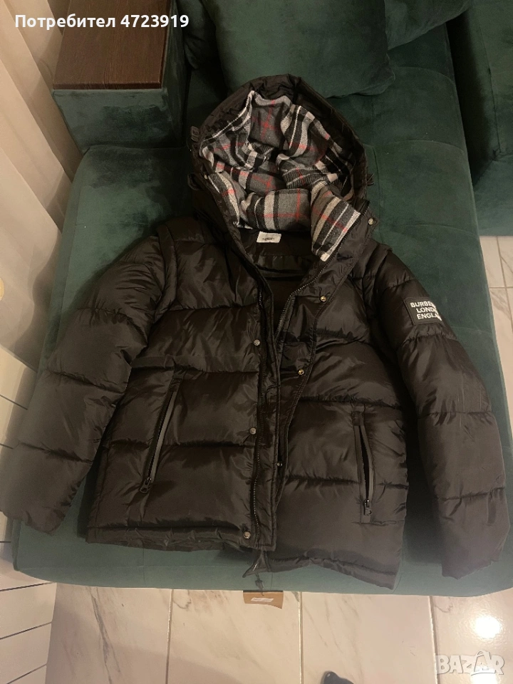 Мъжко Яке/Елек Burberry!Чисто Ново!, снимка 1