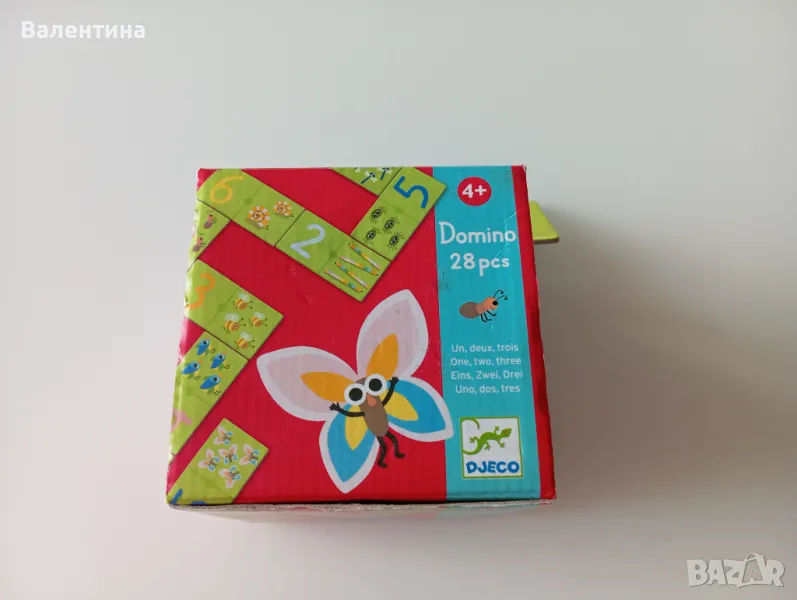 Детско домино Djeco - 1, 2, 3, снимка 1