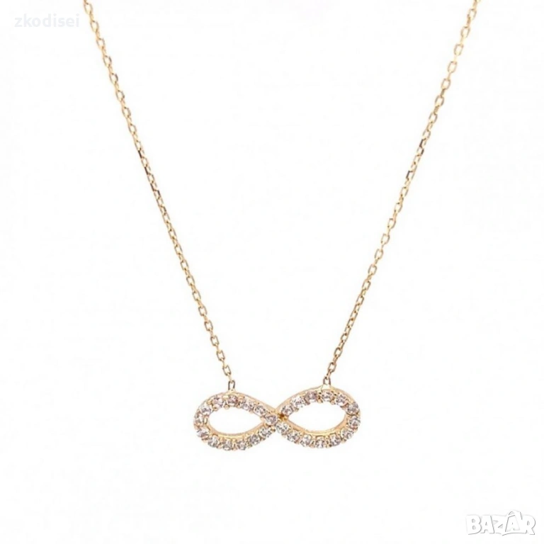 Златно колие 2,00гр. 40,0см. 14кр. проба:585 модел:36329-3, снимка 1