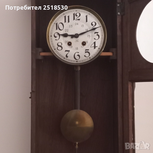 Japy Freres-старинен стенен часовник , снимка 1