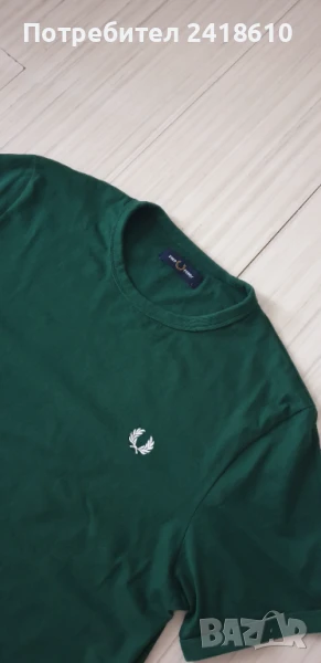 Fred Perry Cotton Mens Size L НОВО! ОРИГИНАЛ! Мъжка Тениска!, снимка 1