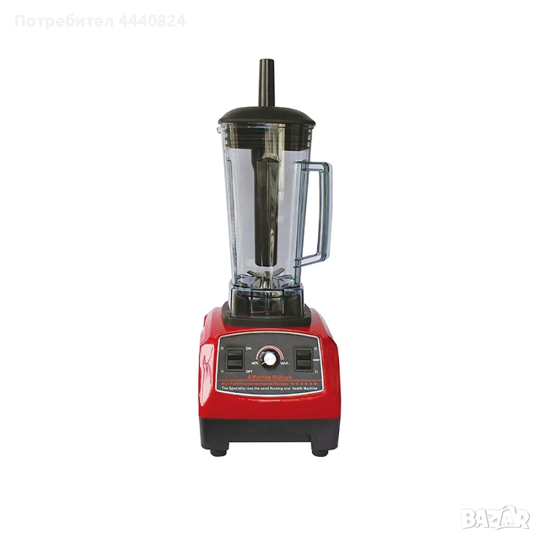 Професионален блендер 2L – високоскоростен 1600W за заведения, снимка 1