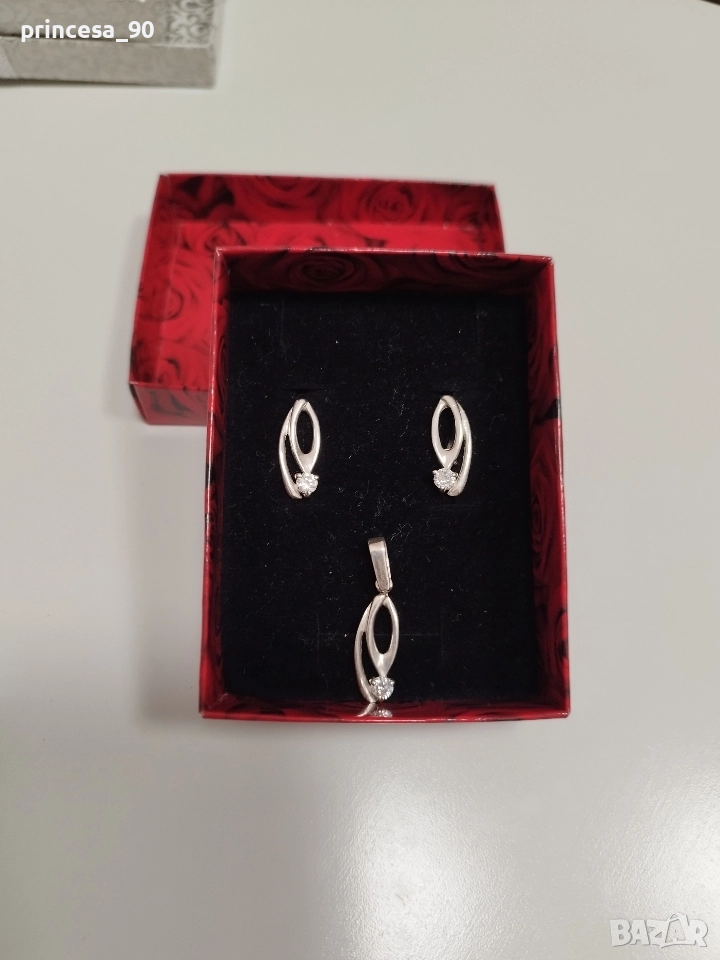 Сребърен комплект , снимка 1