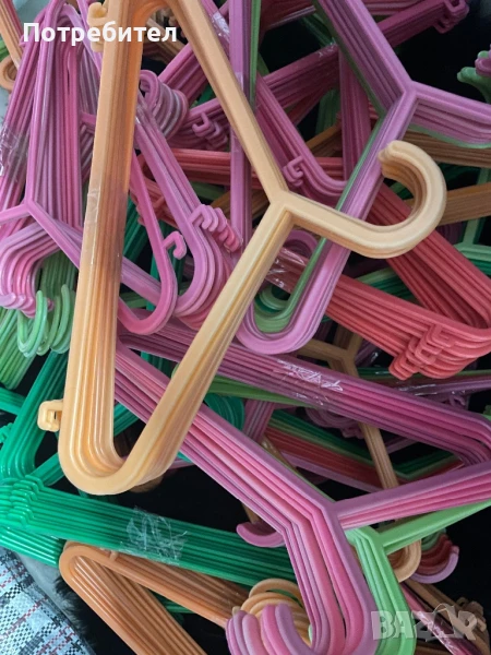 Детски цветни закачалки , снимка 1