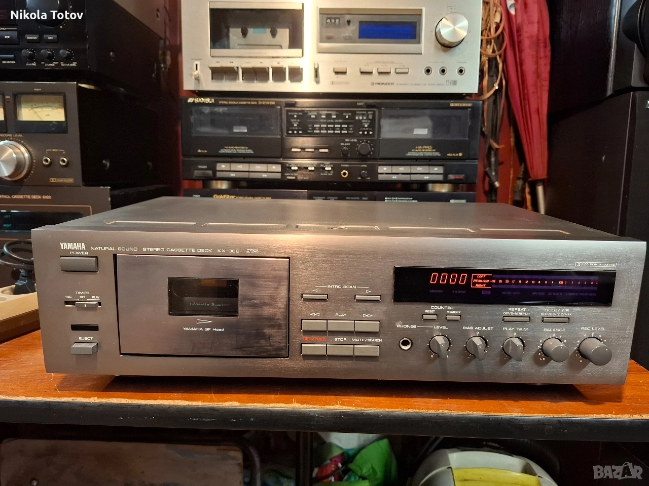 Продава се двуглав дек Yamaha KX-360. , снимка 1