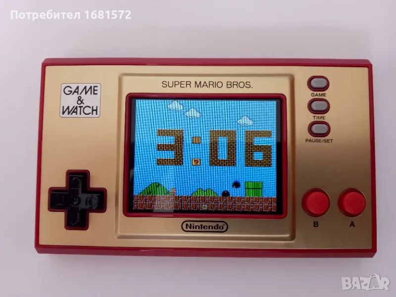 Nintendo Super Mario Bros Game and Watch конзола, снимка 1