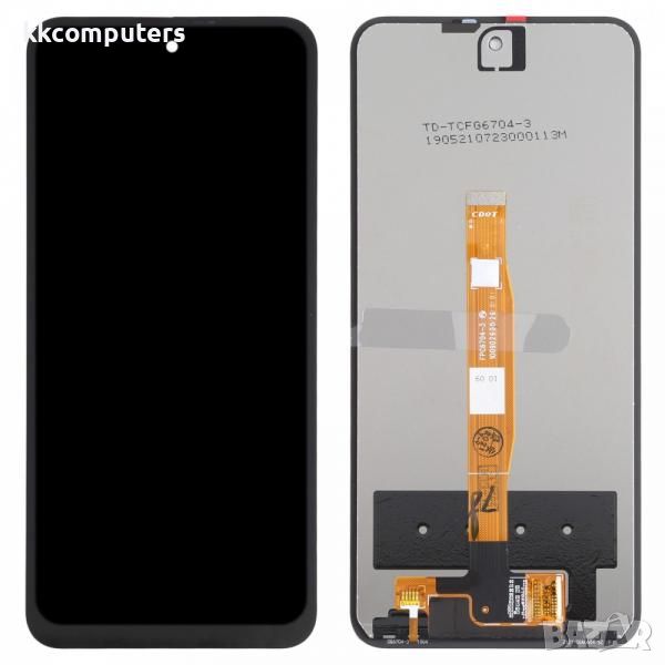 LCD дисплей за Nokia XR20 / TA-1362 , TA-1368 , TA-1371 + тъч скрийн Черен Баркод : 102545, снимка 1