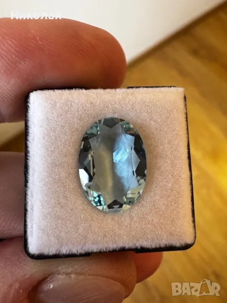 Аквамарин - Санта Мария 3.85ct, снимка 1