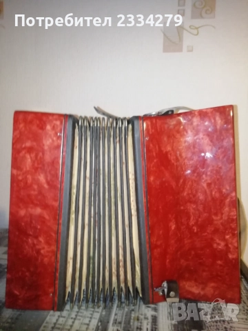 Стар децки акордеон ,,Кьiжачок" сделано в USSR, снимка 8 - Акордеони - 52928990