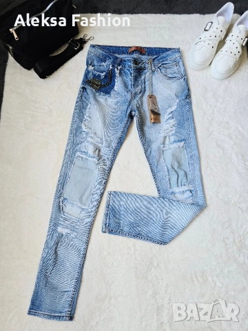 Дамски дънки , снимка 12 - Дънки - 43324128